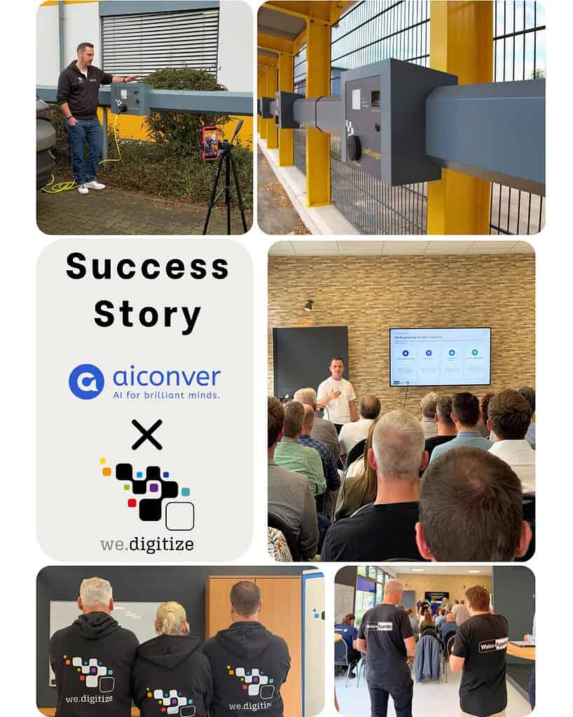 Success Story aiconver x we.digitize